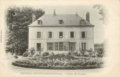 CPA FRANCE 23 "Env. d'Evaux les Bains, Chateau de Tyrondeix"