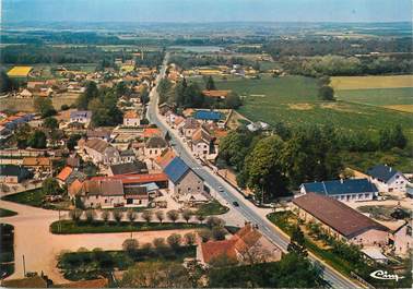 / CPSM FRANCE 21 "Arc sur Tille, vue générale aérienne, route nationale 70"