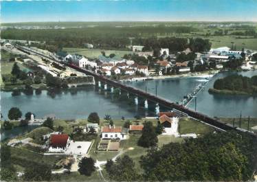 / CPSM FRANCE 21 "Auxonne, le pont sur la Saône"