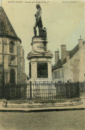 / CPA FRANCE 21 "Auxonne, statue de Napoléon"