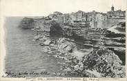 20 Corse CPA FRANCE 20 "Corse, Bonifacio, la falaise"