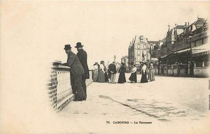 CPA FRANCE 14 "Cabourg, la terrasse"