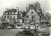 21 Cote D'or / CPSM FRANCE 21 "Dijon, fontaine et place François Rude"