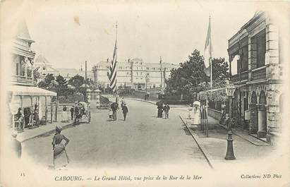 CPA FRANCE 14 "Cabourg, le grand hotel"