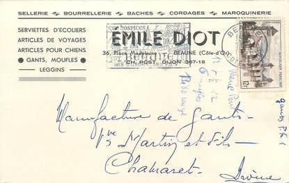 / CPSM FRANCE 21 "Dijon, Emile Diot" / CARTE PUBLICITAIRE
