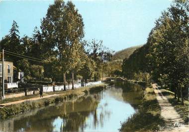 / CPSM FRANCE 21 "Gissey sur Ouche, canal de Bourgogne"