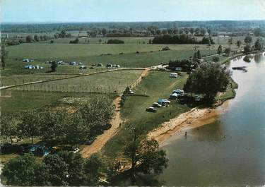 / CPSM FRANCE 21 "Pontailler sur Saône, la plage, le camping"