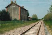 21 Cote D'or / CPSM FRANCE 21 "Trouhans, la gare "