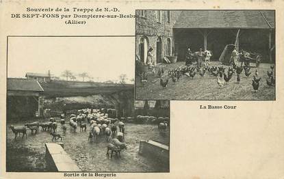 CPA FRANCE 03 "Sept Fonds par Dompierre sur Besbre, la bergerie et la basse cour"