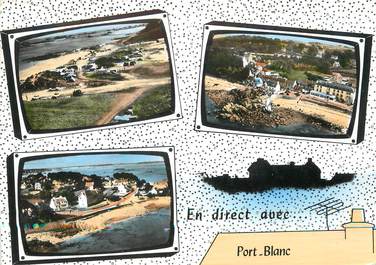 / CPSM FRANCE 22 "Port Blanc "