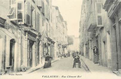 / CPA FRANCE 06 "Vallauris, rue Clément Bel"