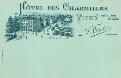/ CPA FRANCE 03  "Vichy, hôtel des Charmilles"