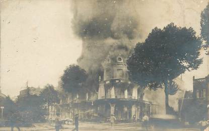 / CARTE PHOTO FRANCE 03 "Vichy,  incendie du casino"