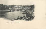 69 RhÔne / CPA FRANCE 69 "Lyon, la Saône et la croix rousse"