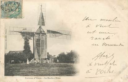 / CPA FRANCE 76 "Environs d'Yvetot, le moulin d'Ectot'