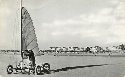 / CPSM FRANCE 62 "Merlimont plage, aéroplage"