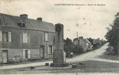 / CPA FRANCE 53 "Saint Berthevin, route de Montjean"