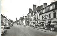 53 Mayenne / CPSM FRANCE 53 "Pré en Pail, rue Aristide Briand et l'hôtel de Bretagne"