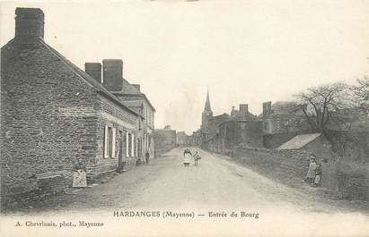 / CPA FRANCE 53 "Hardanges, entrée du Bourg"