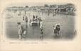 / CPA FRANCE 62 "Berck plage, la plage à Mer Haute "