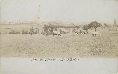 / CARTE PHOTO FRANCE 69 "Vue de Soucieux et viaduc"