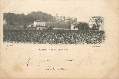 / CPA FRANCE 69 "Lachassagne sur Anse "