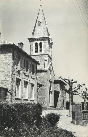 / CPSM FRANCE 69 "Dommartin, l'église et les écoles"