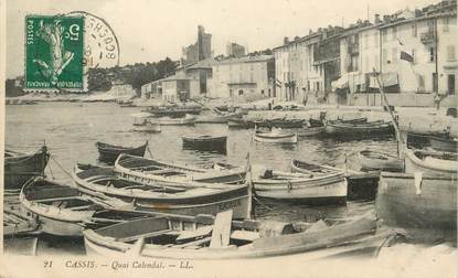 / CPA FRANCE 13 "Cassis, quai Calendal"