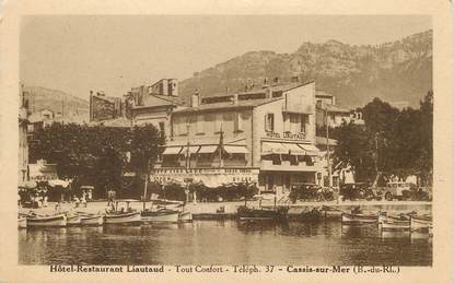 / CPA FRANCE 13 "Cassis sur Mer, hôtel restaurant Liautaud "