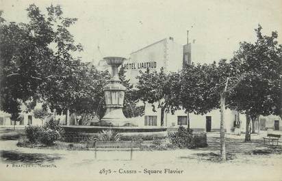 / CPA FRANCE 13 "Cassis, square Flavier"