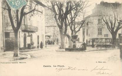 / CPA FRANCE 13 "Cassis, la place"