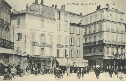 / CPA FRANCE 13 "La Ciotat, le quai du port"