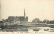 27 Eure CPA FRANCE 27 "Le Plessis Grohan, L'Eglise et la Mare"