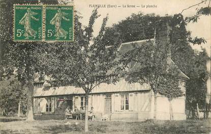 CPA FRANCE 27 "Plainville, la ferme"