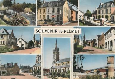 / CPSM FRANCE 22 "Souvenir de Plémet"