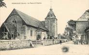 27 Eure CPA FRANCE 27 "Piencourt, la place et l'Eglise"