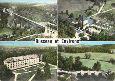 / CPSM FRANCE 23 "Busseau sur Creuse et environs"