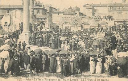 CPA FRANCE 13 "Arles, la festo Vierginenco au théâtre Romain"