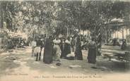 13 Bouch Du Rhone CPA FRANCE 13 "Arles, promenade des Lices un jour de marché"