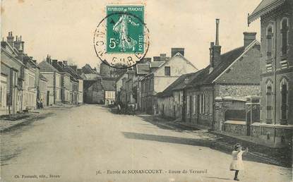 CPA FRANCE 27 "Nonancourt, Rte de Verneuil"