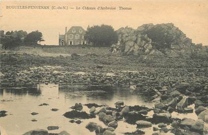 CPA FRANCE 22 "Buguelès Penvénan, la château d'Ambroise Thomas"