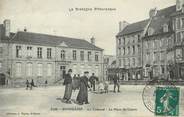 22 Cote D'armor CPA FRANCE 22 "Guincamp, le tribunal, la place du centre"