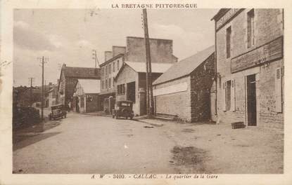 CPA FRANCE 22 "Callac, le quartier de la gare"