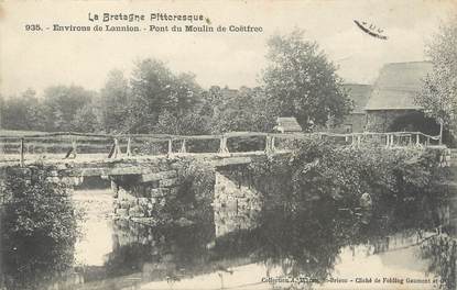 CPA FRANCE 22 "Environs de Lannion, pont du moulin de Coëtfrec"
