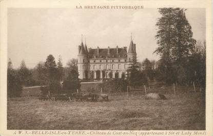 CPA FRANCE 22 "Belle isle en terre, château de Coat an Noz"