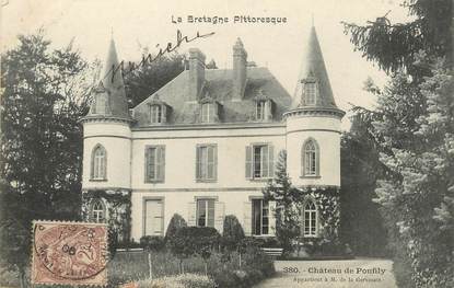 CPA FRANCE 22 "Château de Ponfily"