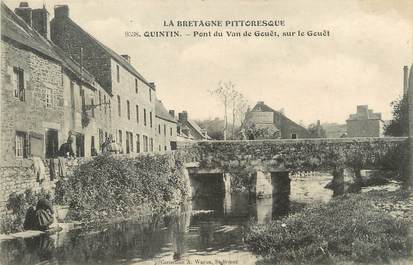 CPA FRANCE 22 "Quintin, pont du van de Gouët"