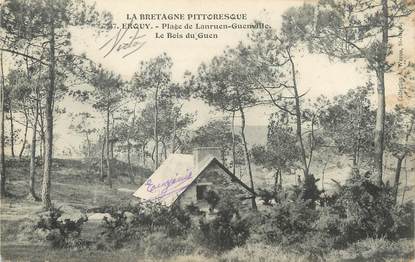 CPA FRANCE 22 "Erquy, plage de Lanruen Guenville"