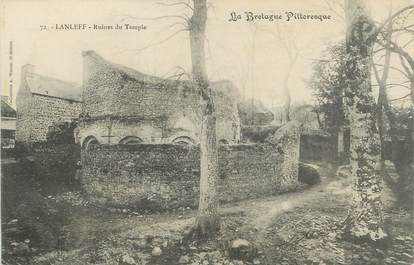 CPA FRANCE 22 "Lanleff, ruines du temple"