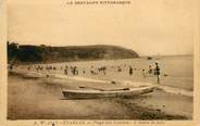 22 Cote D'armor CPA FRANCE 22 "Etables, plage des Godelins, l'heure du bain"